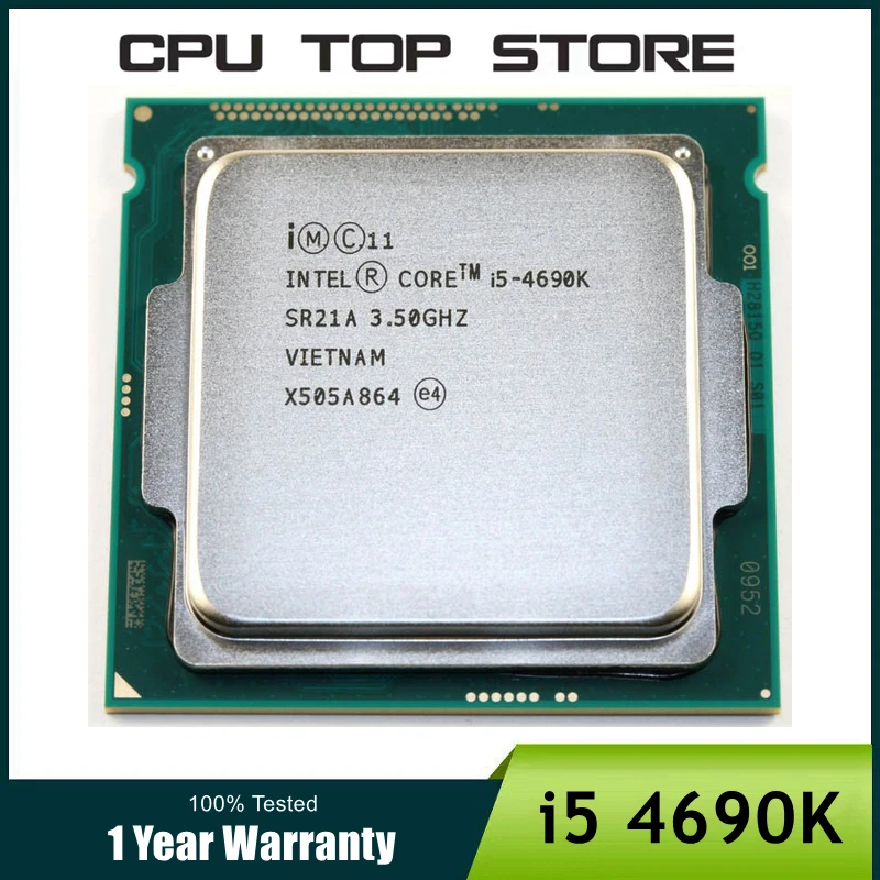 Intel Core i5 4690K 6MB Socket LGA 1150 Quad-Core CPU - Main Image