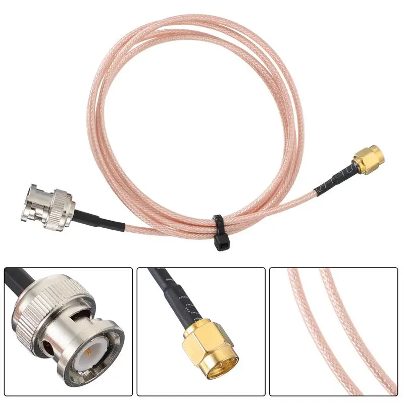 BNC Male to SMA Male RF Coaxial Cable RG316 Coax Cable Adapter Line Cable