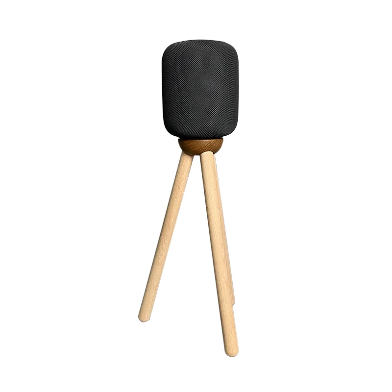 Wood Stand for Homepod Smart Speaker Base Accessories