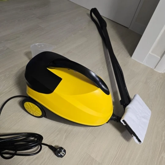 High Steam Cleaner Kill Mites Disinfector Home Kitchen 2000W Electric Steam Cleaner for Stain Removal, formaldehyde, Floor, car photo review