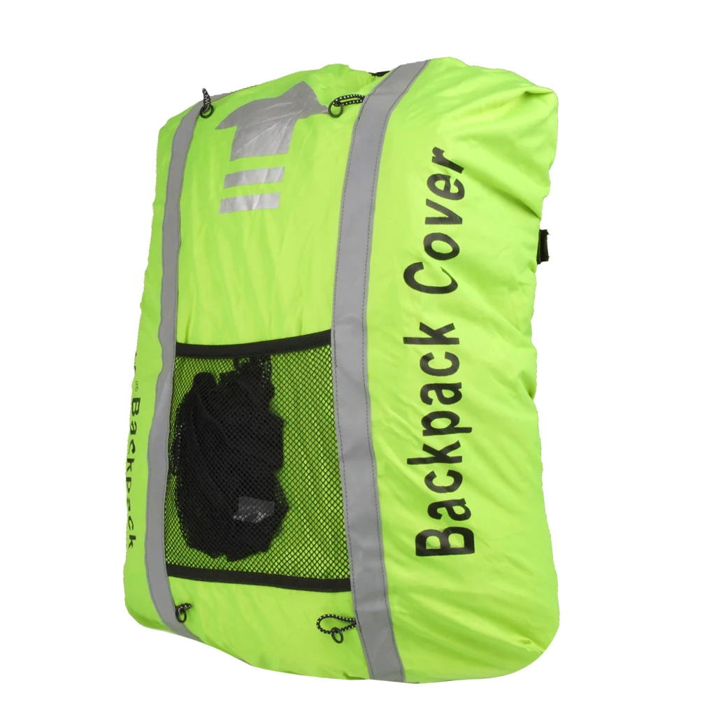 25-40L Backpack Rucksack Bag Dust Rain Cover w/ Helmet Mesh Climbing Accessories