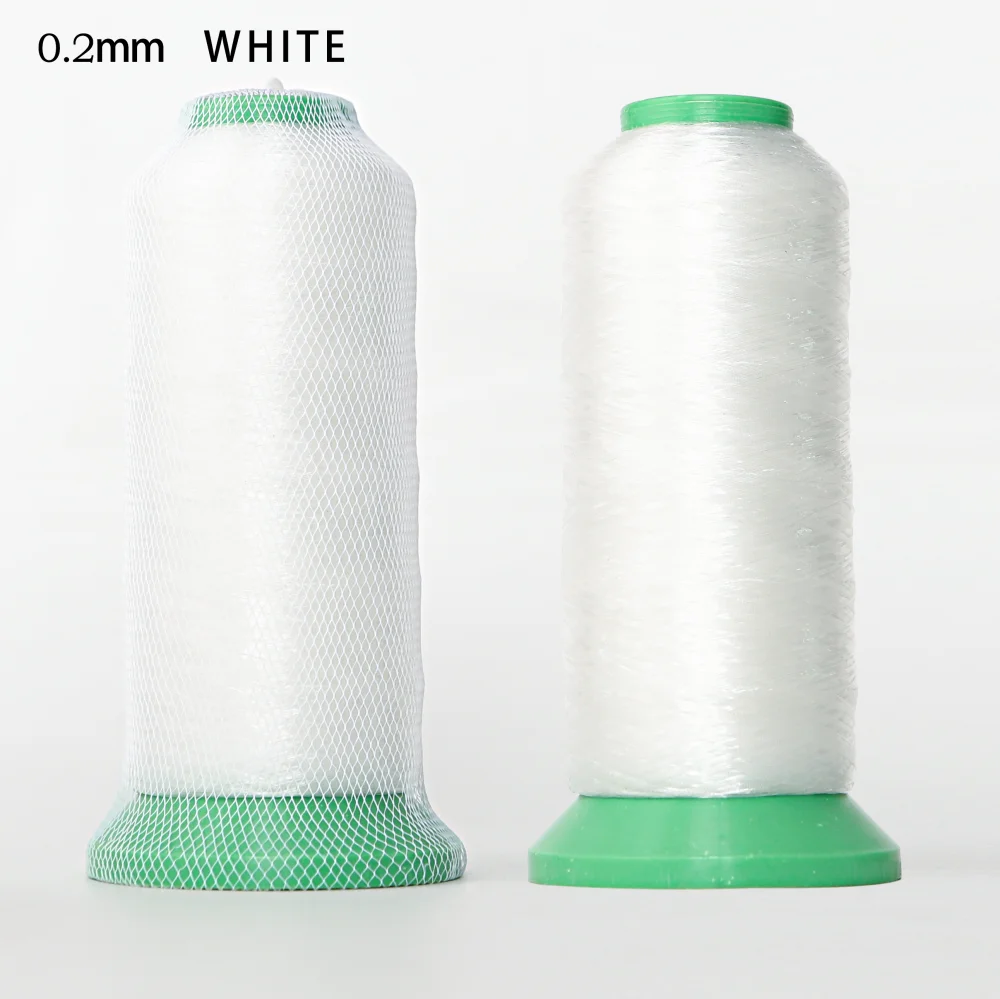 Amo 0.2mm 4600m Long Crystal Clear Nylon Invisible Thread For Blind  Stitching Lightweight Fabrics Transparent White And Black - Thread -  AliExpress