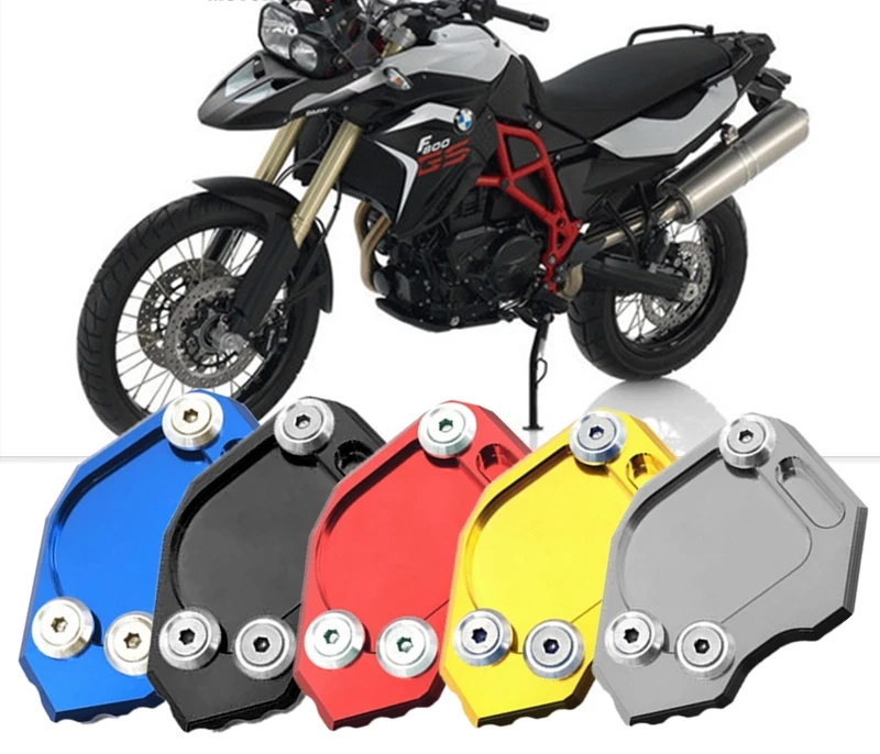 

For BMW F800GS 2008-2015 Motorcycle Accessories Kickstand Sidestand Stand Extension Enlarger Pad F800 GS