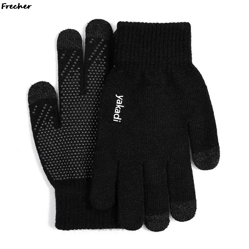 Cashmere Cycling Driving Mittens Wool Cycling Driving Mittens Non