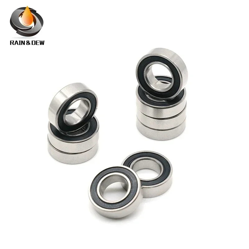 깊은 그루브 볼 베어링, 6003RS 180103 RS 6003 2RS EMQ 품질, 6003RS 베어링 ABEC-7, 4 개, 17*35*10mm