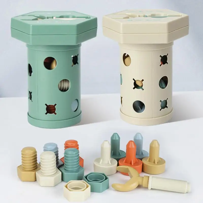 

Screw Driver Toys For Toddler Magnetic Nail Nut Screw Toys Montessori Sensory Toy Shape Matching Fine Motor Toys Screwdriver Kid