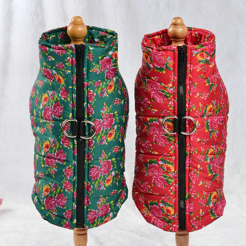 Title 7, Dog Vest Jacket Autumn Winter Puppy Clothes For...
