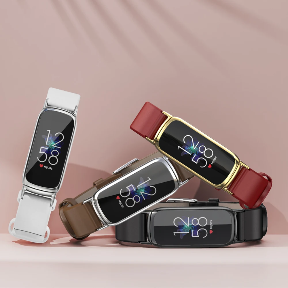 Lot De 6 Bracelets Pour Fitbit Luxe Pour Homme Et Femme, Bracelet De