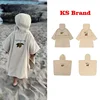 Konges Slojd Baby Boys Flannel Bathrobe Towel Kids Soft Bath Robe Nightgown Girls Cherry Lemon Cotton Hooded Bath Towel Pyjamas