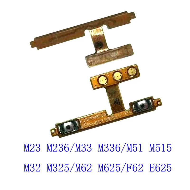 

1-10Pcs Volume Up Down Side Key Button Flex Cable Ribbon For Samsung Galaxy M62 M625 F62 M23 M236 M33 M336 M51 M515 M32 M325