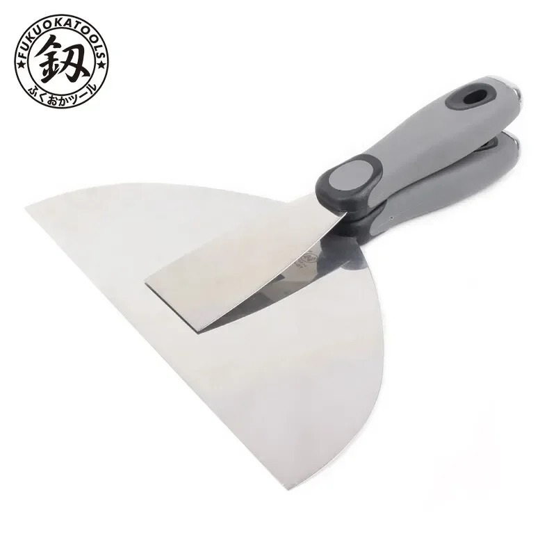 Drywall Plastering Scraper Tool Stainless Steel Putty Knife Trowel Wall Cleaning Shovel Construction Tools