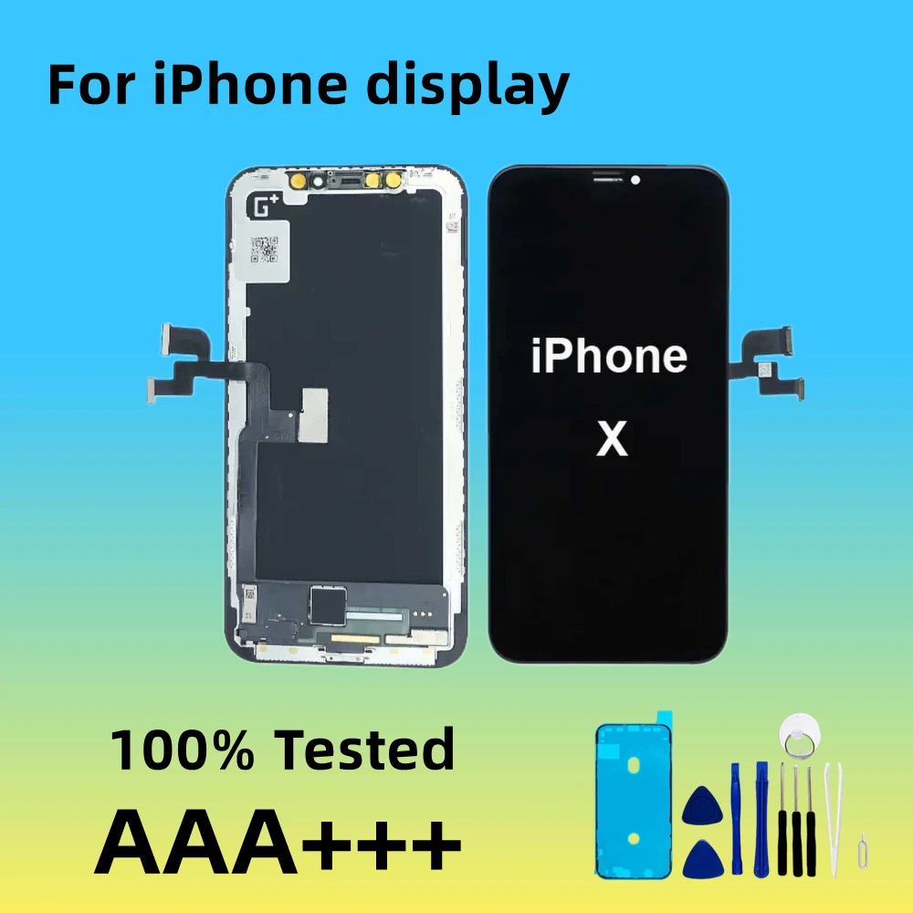 Schermo Aaa +++ Per Iphone 6 6S 7 8 Plus Lcd Con Perfetto Gruppo Digitalizzatore Touch Screen 3D Per Display Iphone 5 5S + Strumenti