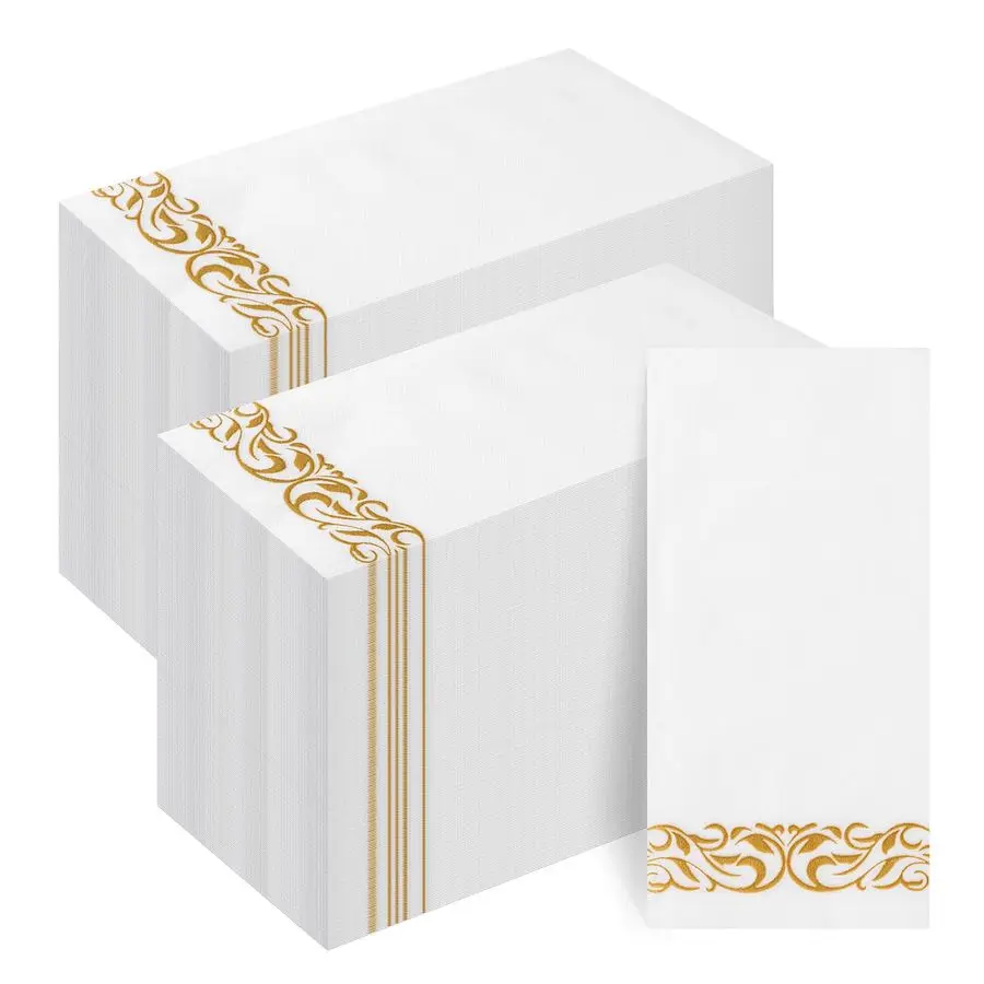 200 Pack Soft Disposable Guest Towels for Events