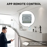 MOES Mini Tuya WiFi/Zigbee Smart Switch/Dimmer Module DIY Module Light Switch 1/2 Gang Remote Control Work Alexa Google Home - Image 4