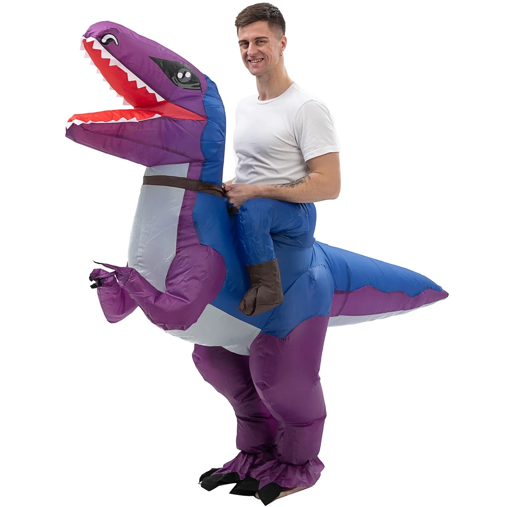 

Dinosaur Inflatable Costume Anime Halloween Party Masquerade Fancy Dress Mascot Cosplay Costumes for Adult Dinosaur Cartoon