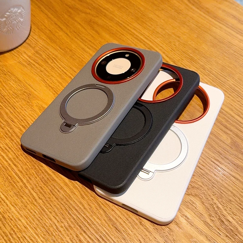 Huawei Honor Magic 8 Lite Protective Magnetic Ring Hard Back Cover