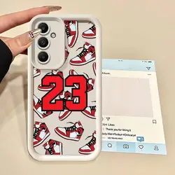 Customizable Sneaker Numbers Design Soft Shell Phone Case - Galaxy A26 5G (Mix03)