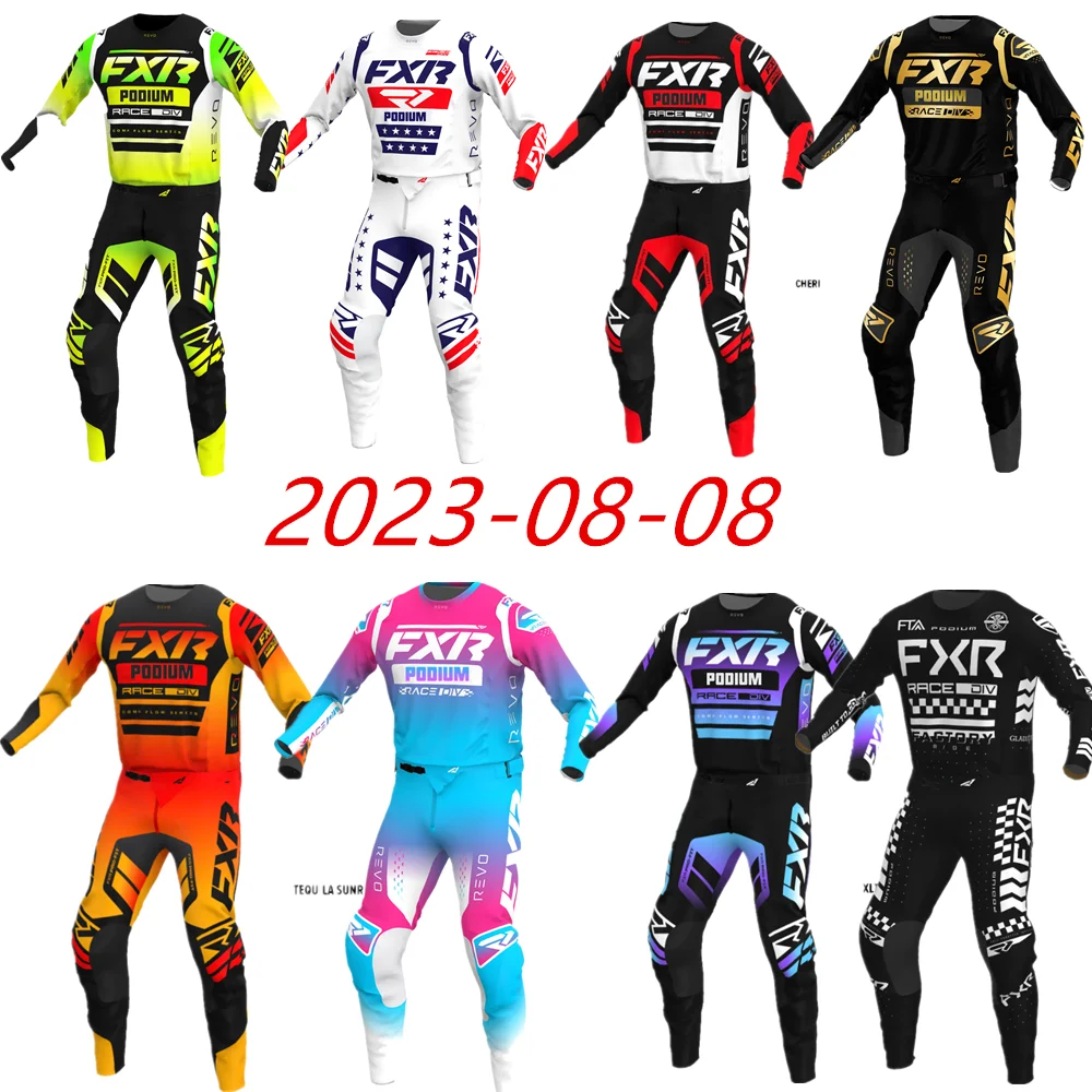 

2023 Podium FXR Jersey and Pant MX Gear Set Motocross Combo MTB Off Road Clothing Motorcycle racing Dirt Bike Suit