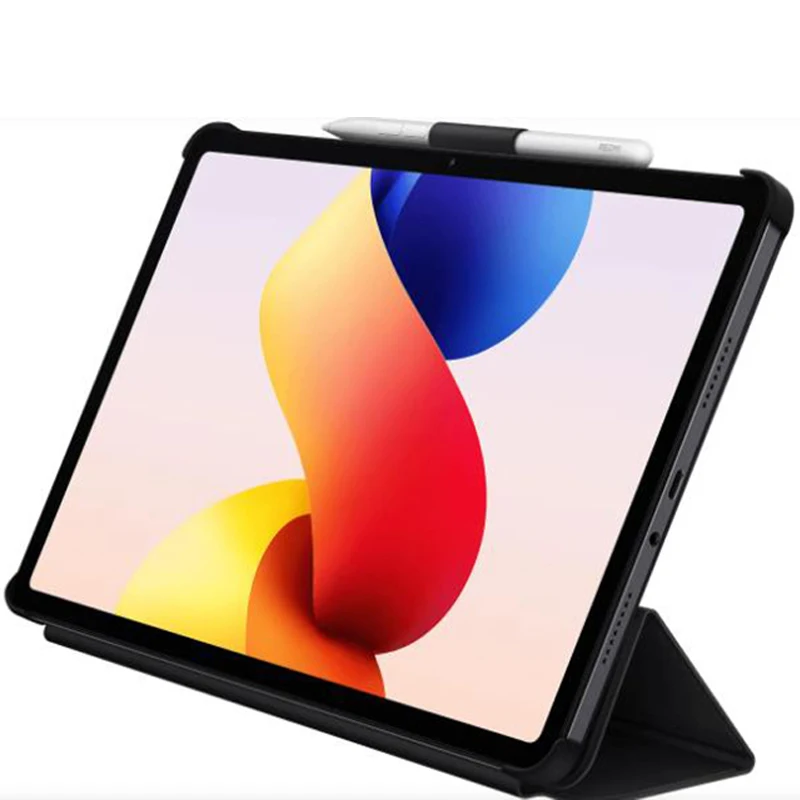 Premium PU Leather Tri-fold Magnetic Stand Tablet Case - 12.1 inch