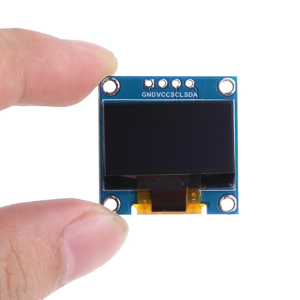 아두이노 라즈베리 파이 BBC용 디스플레이 모듈, 4 핀 IIC 3.3-5V SSD1315 드라이브 LCD 모듈, 화이트 블루 옐로우 블루 디스플레이, 0.96 인치