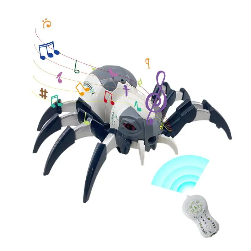 RC Robot Toy Smart Robot With Spray And Music Animal Shaped Toy For Boys And Girls Include 2.4 GHz Remote Control