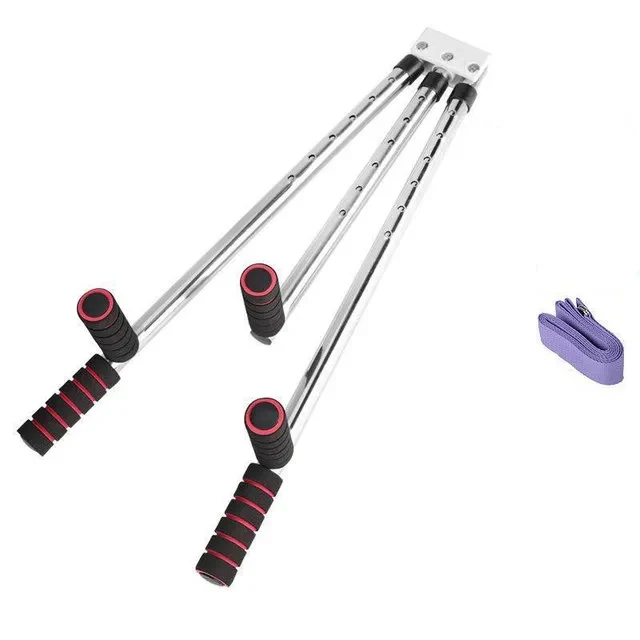 3 Bar Leg Stretcher Adjustable Split Stretching Machine Stainless Steel Home Yoga Dance Exercise Flexibility Training Equipment