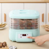 6L Multi-Layer Automatic Food Dryer for Fruits Vegetables Pet Snacks & Dried Meat - Compact Household Kitchen  Appliance Desktop 1