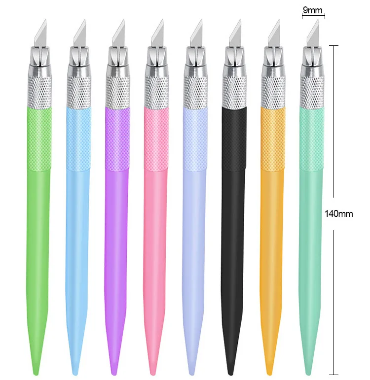 Schnitzen Allzweckmesser mit 12-Klinge, Scrapbooking, Diy, Handkonto, Papierschneider, Kunstsnijder, Gravurwerkzeuge, Schreibwaren – Detail 5