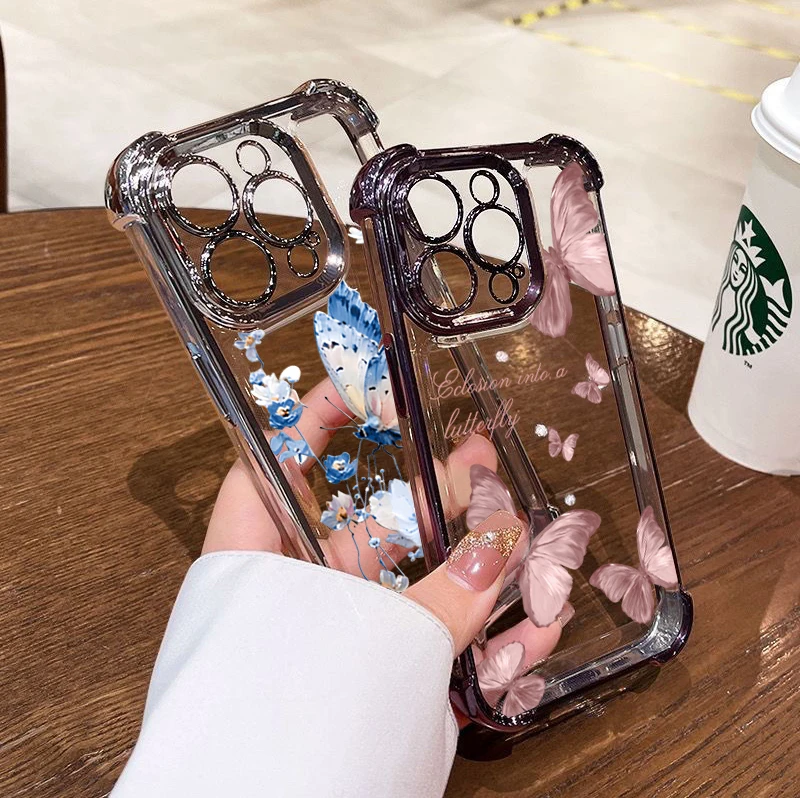 Butterfly Airbag Protective Phone Case Cover
