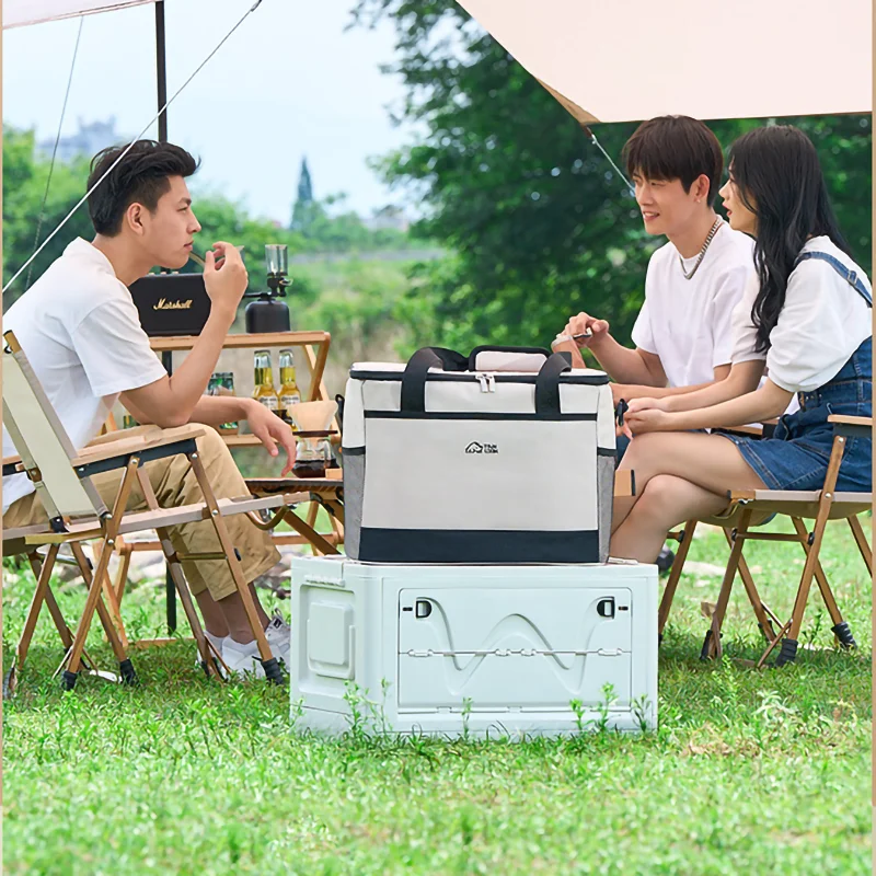 Cooler Bag Picnic Cooler Bag Leakproof Camping Cooler with Removable Shoulder Strap Keep Cold/Fresh/Warm 18L 30L