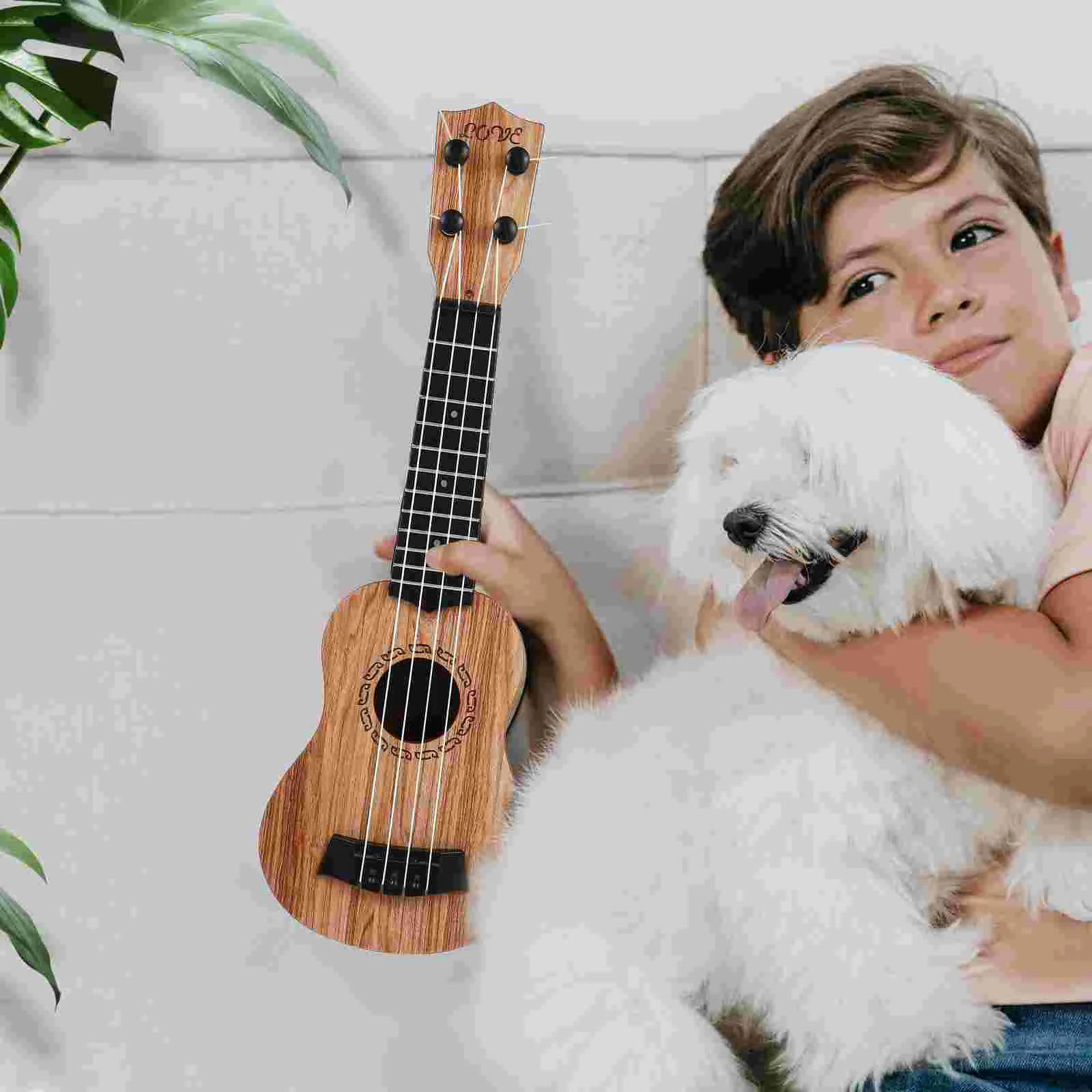 Ukulele Toy Educational Ukuleles for Kids Musical Toddler Guitar Instrument Baby
