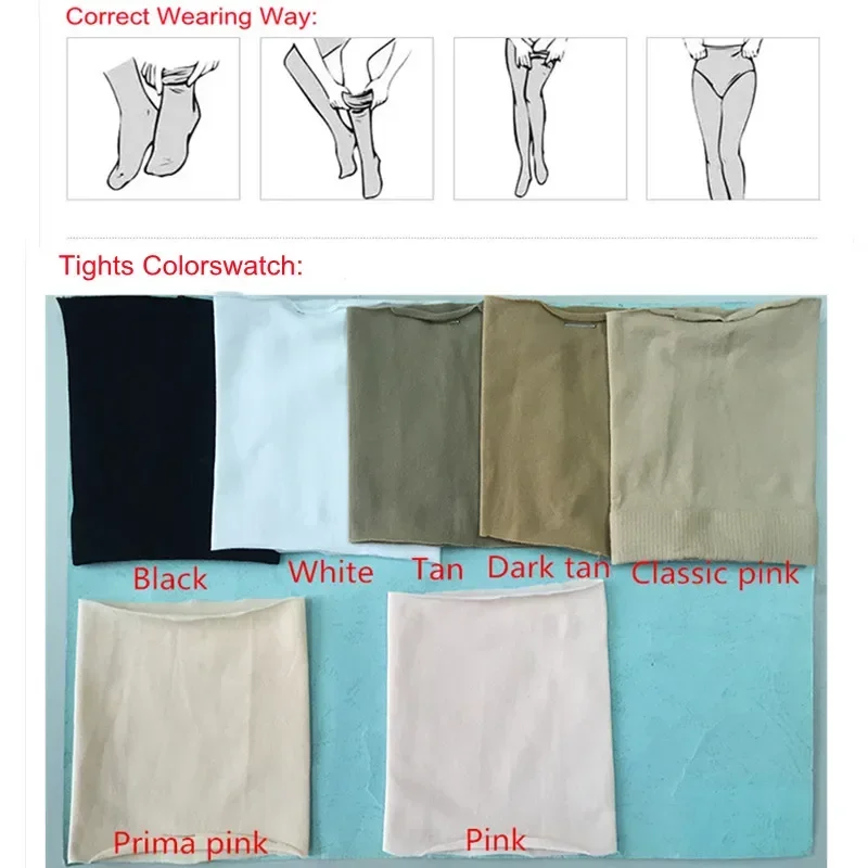 Ballet Tights Adult Women Kids Footed Pantyhose Dance Ballet Tights Footless Tight Girls Stirrup Convertible