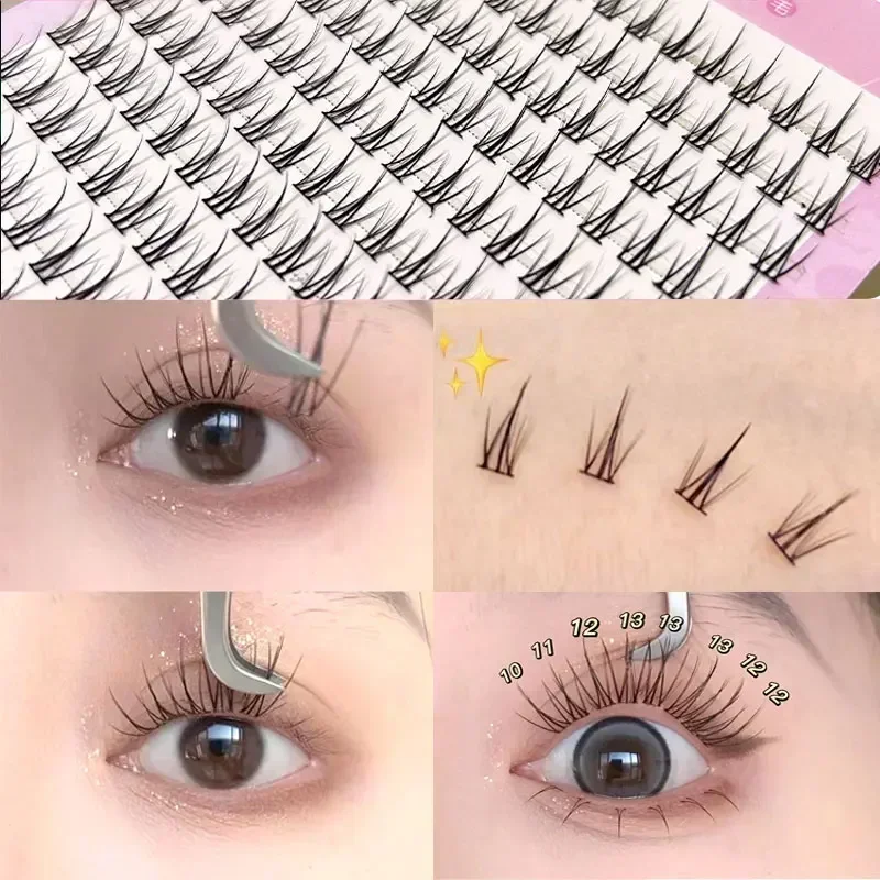 DIY Natural Fake Eyelash Clusters