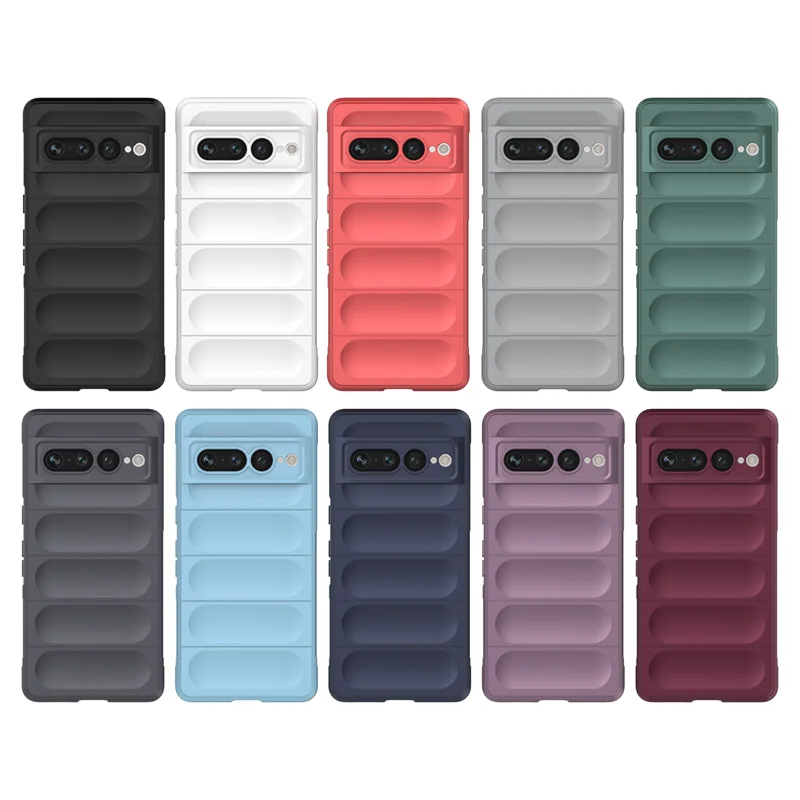 Multicolor Soft TPU Skin-Friendly Protective Phone Bumper Case