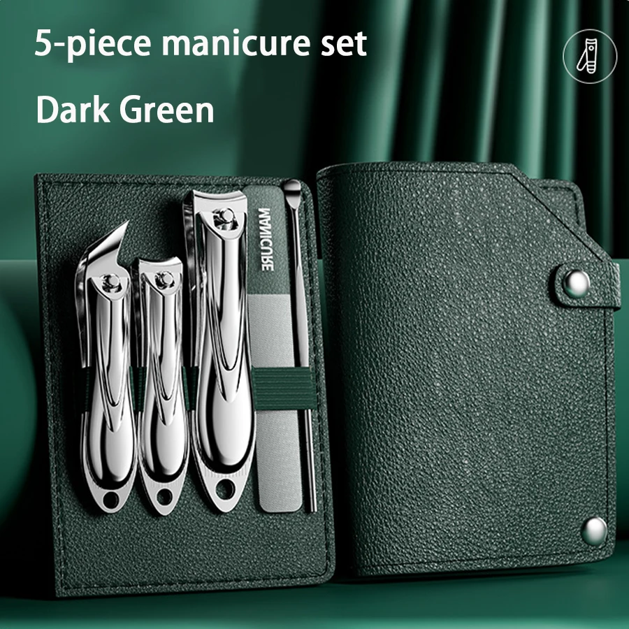 Deluxe 5-Piece Nail Care and Grooming Gift Set