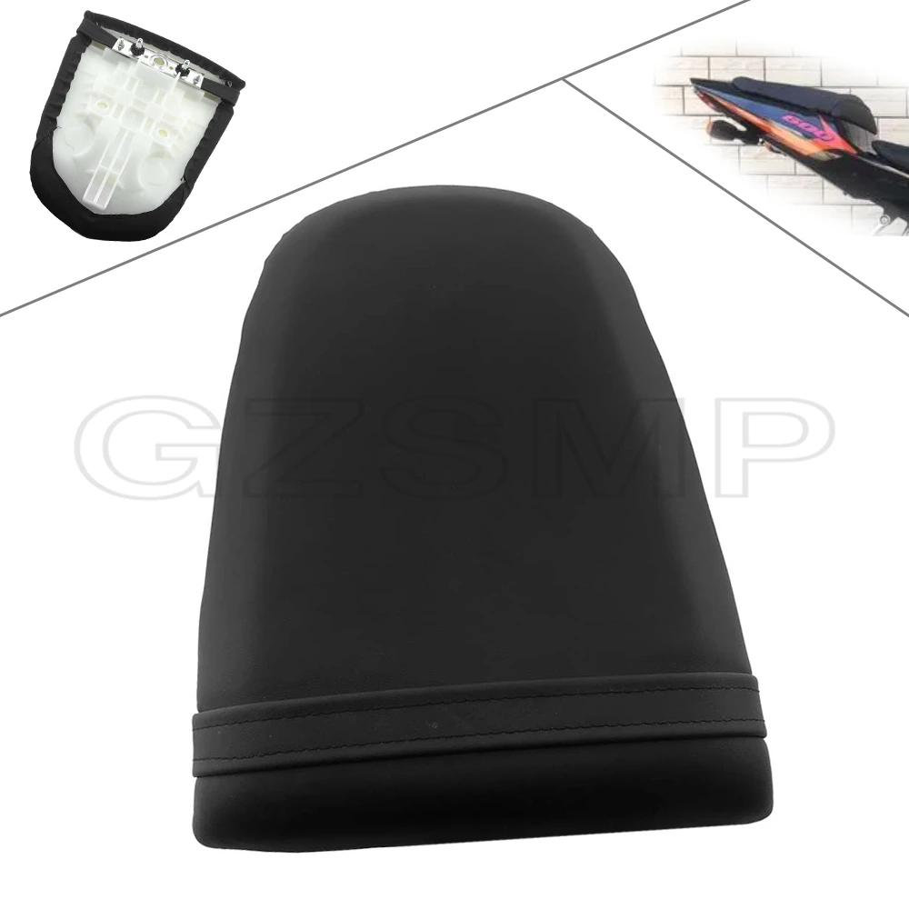 

black Motorcycle Rear Pillion Passenger Seat Fit For Suzuki GSX-R 600 GSXR 750 2004-2005 K4