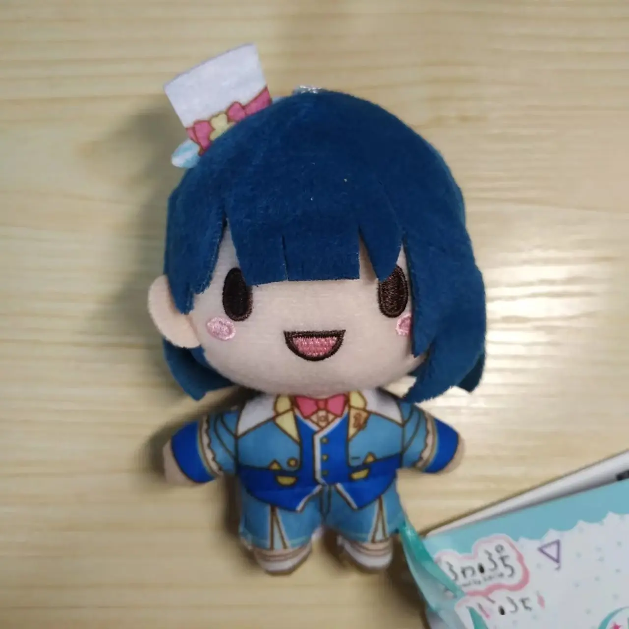 Project Sekai Kiritani Haruka Cosplay Anime Plush 10CM Stuffed Body Plushie Cartoon Pendant Knapsack Ornament Birthday Gifts