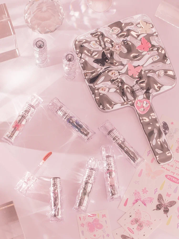 

Paint Mirror Water Light Lip Lacquer Lipstick Gift Box No Stain on Cup Lipstick