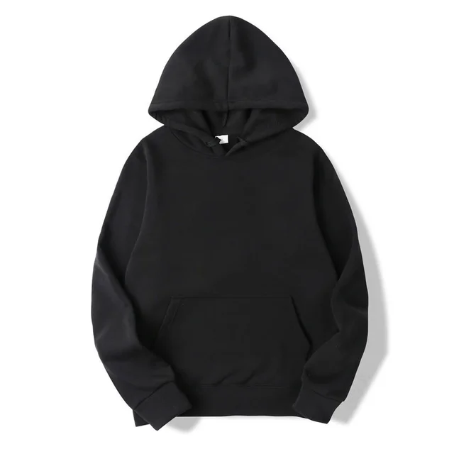 Men's Women's Solid Color Hooded Sweatshirts for Man New in Hoodies & Sweatshirts Streetwear Sports Hoodie Sweatshir Male 2