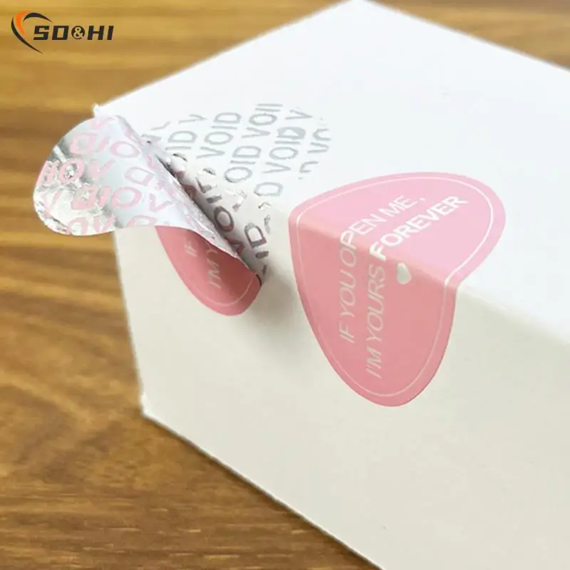 

100Pcs Warranty Protection Sticker Security Seal Brittle Paper Tamper Proof Warranty Void Label Stickers Adhesive Label Guanante