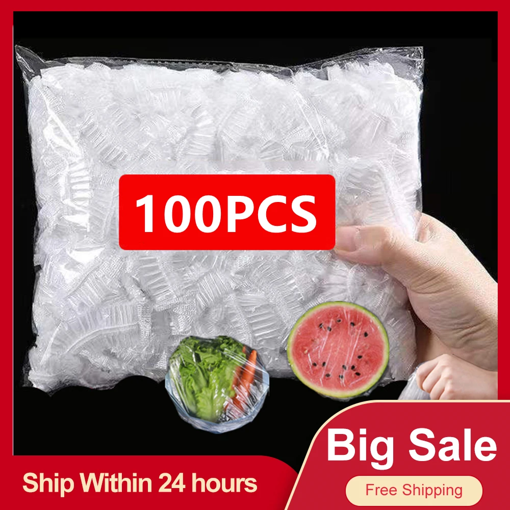 Saran Wrap Disposable Food Cover Kitchen Fresh Keeping Bag Food Grade Fruit Vegetable Storage