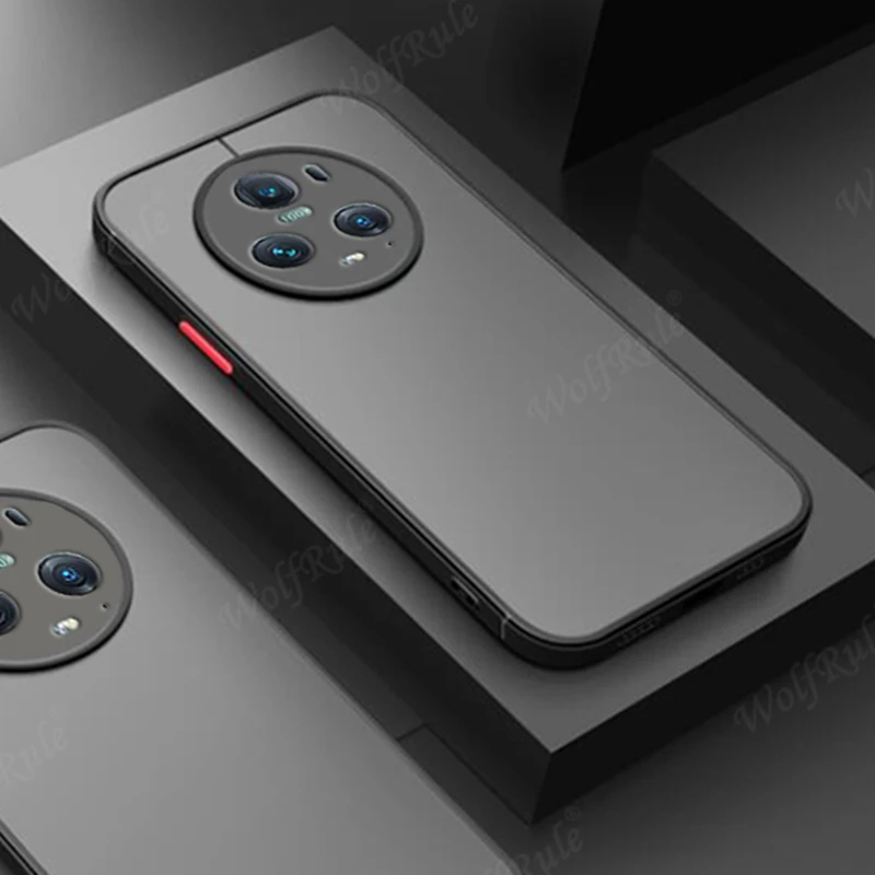 Per Honor Magic 5 Pro 5G Custodia Cover Huawei Honor Magic 5 Pro 5G Capas Matte Traslucido Antiurto Funda Honor Magic 5 Pro 5G