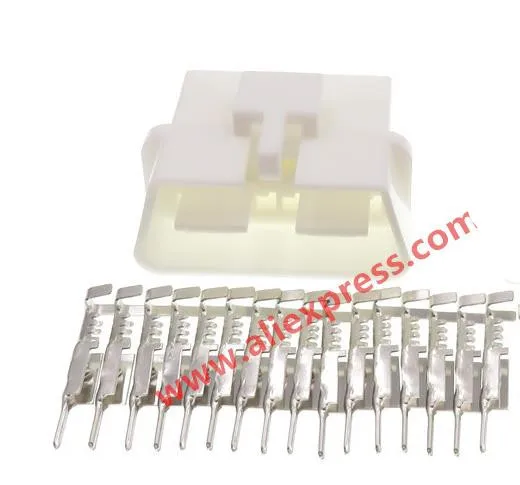 1セット16ピン自動車obdコネクタ診断ソケット女性男性プラグトヨタ