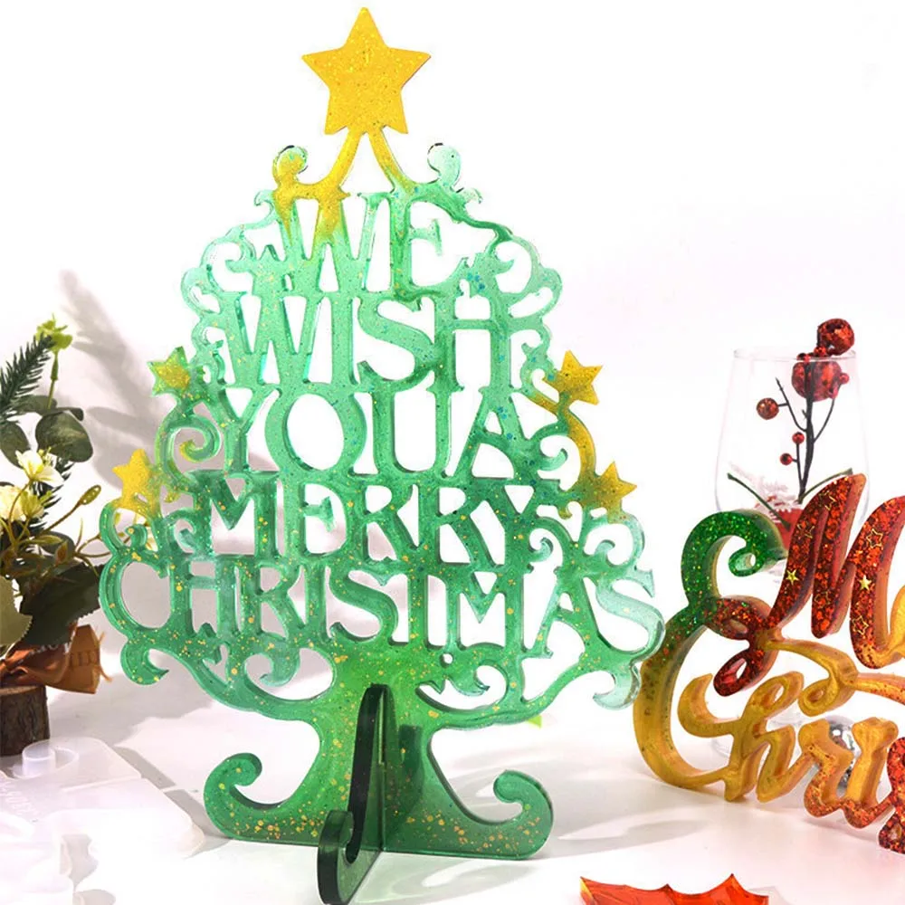 

Силиконовая форма «сделай сам» для украшения шоколада с надписью «Merry Christmas»