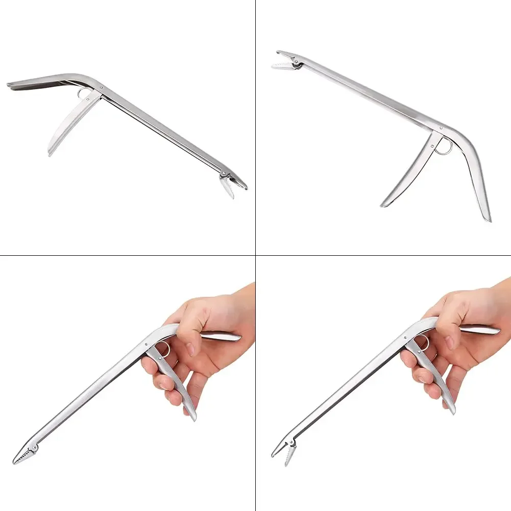 Edelstahl Aushaken Gerät Fisch Clamp Clip Fangen Entferner Zange Angeln Haken Werkzeug Fisch Tackle Control Fisch Zangen – Detail 9