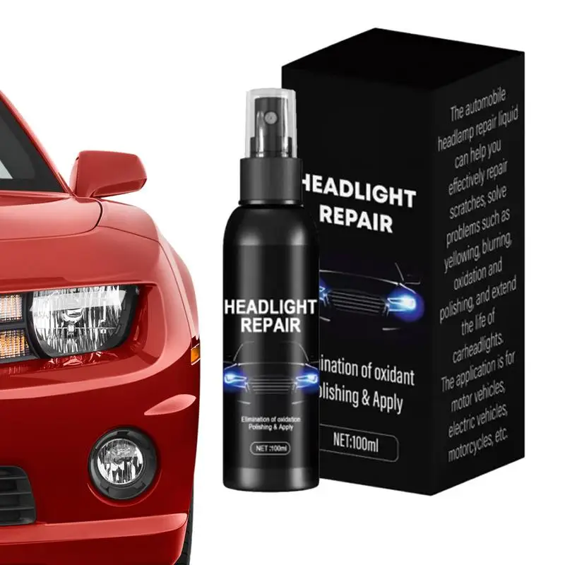 

Car Headlight Polishing Agent Crystal Clear Scratch Remover Oil Film Repair fluid Quick Renewal Polish And Maintenance Liquid