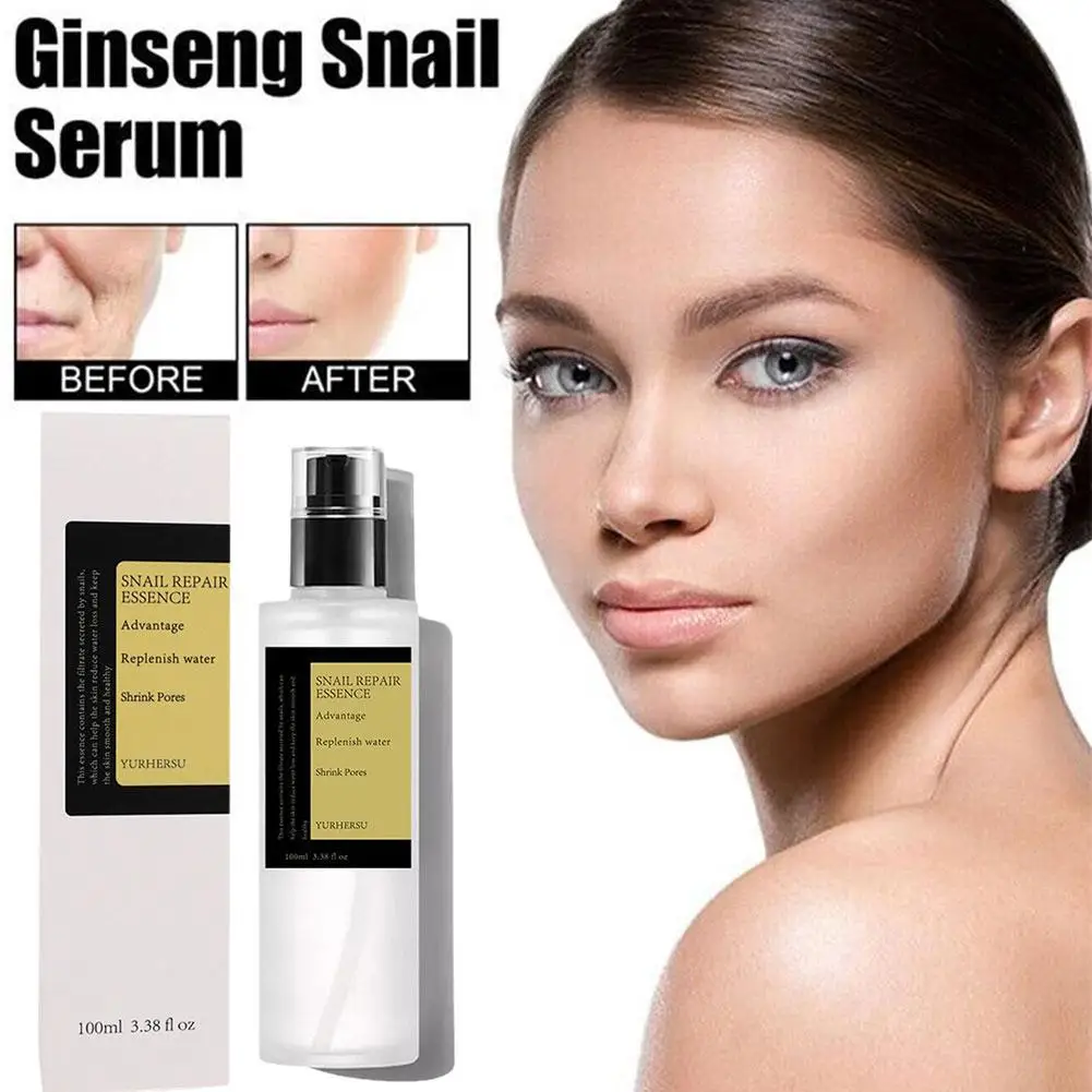 100ml Repairing Essence Lift Firm Anti-aging Fade Fine Lines Dark Spot Acne Treatment Facial Whitening Brighten Essence