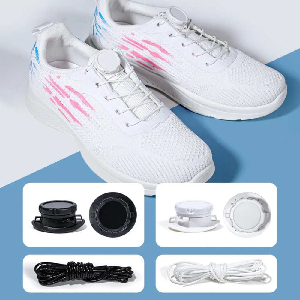 

Быстрая автоматическая пряжка, веревка для обуви, регулируемые аксессуары для взрослых и детей, шнурки для обуви без завязывания