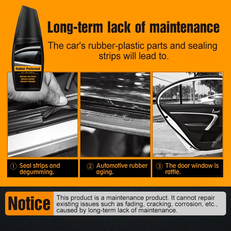 Rubber Seal Protectant | Rejuvenates Color & Flexibility, Prevents Sticking thumbnail 3