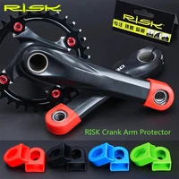 Couvercle de protection de manivelle de vélo en Silicone, manchon en Silicone, étui de protection de pédalier de pédale, vélo de route de montagne, accessoires de cyclisme vtt 4